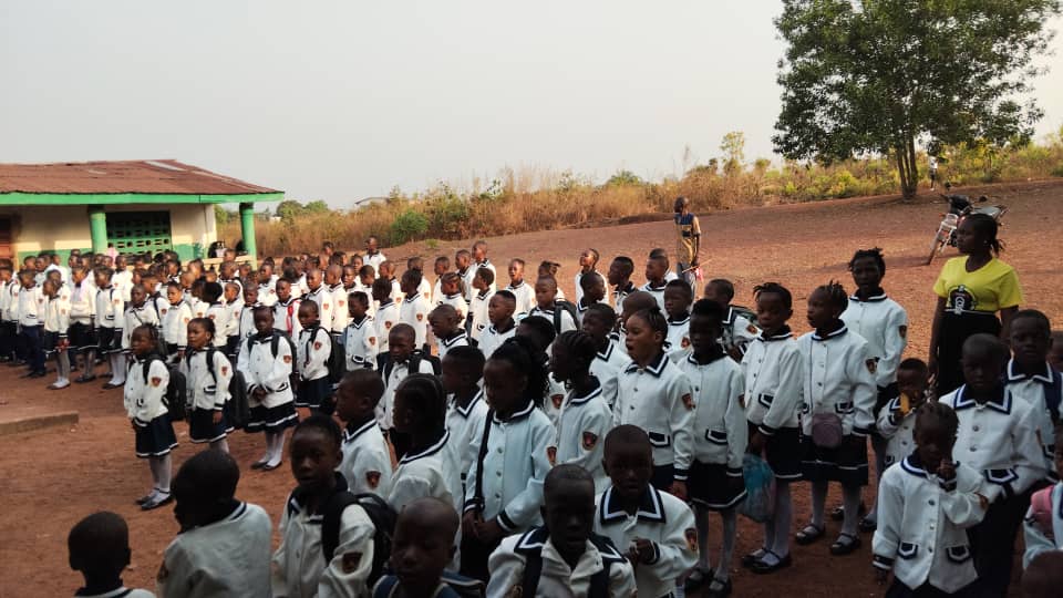 Students at Givers World Institute of Science and Technology